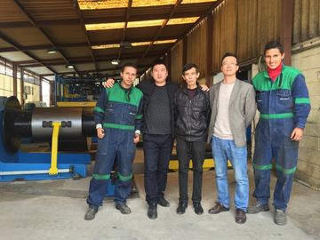 Export To Ecuador 1600mm Transformator Manufacturing Machinery Falistej maszynie do formowania żeber