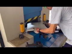 Pokrywa skrzynki ze stali nierdzewnej Maszyna do produkcji narożników dla polskiego klienta