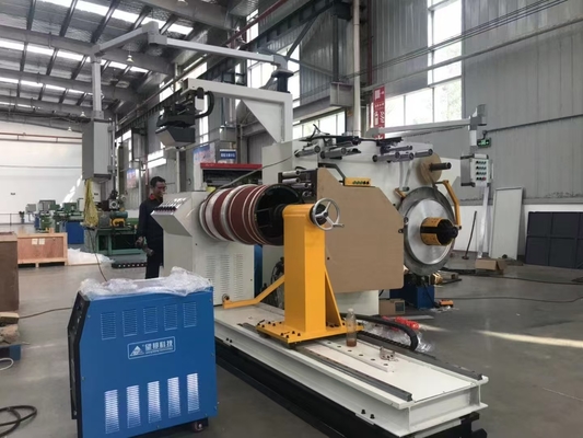 50-1500 mm Aluminiowa folia szerokość suchy typ transformator Maszyna owijająca dla 0,3-1,6 mm grubości folii