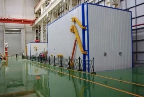 Transformator mocy umierający piec z pompą próżniową i pompą korzeniową